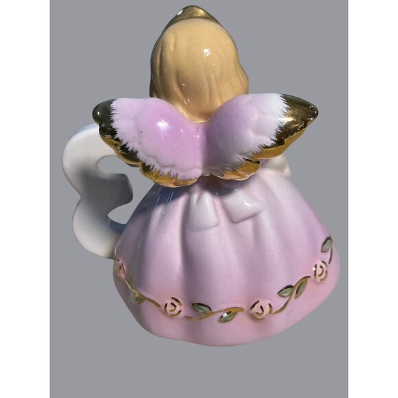 Russ Berrie Ceramic Third Birthday Angel Figurine vintage - Picture 9 of 13